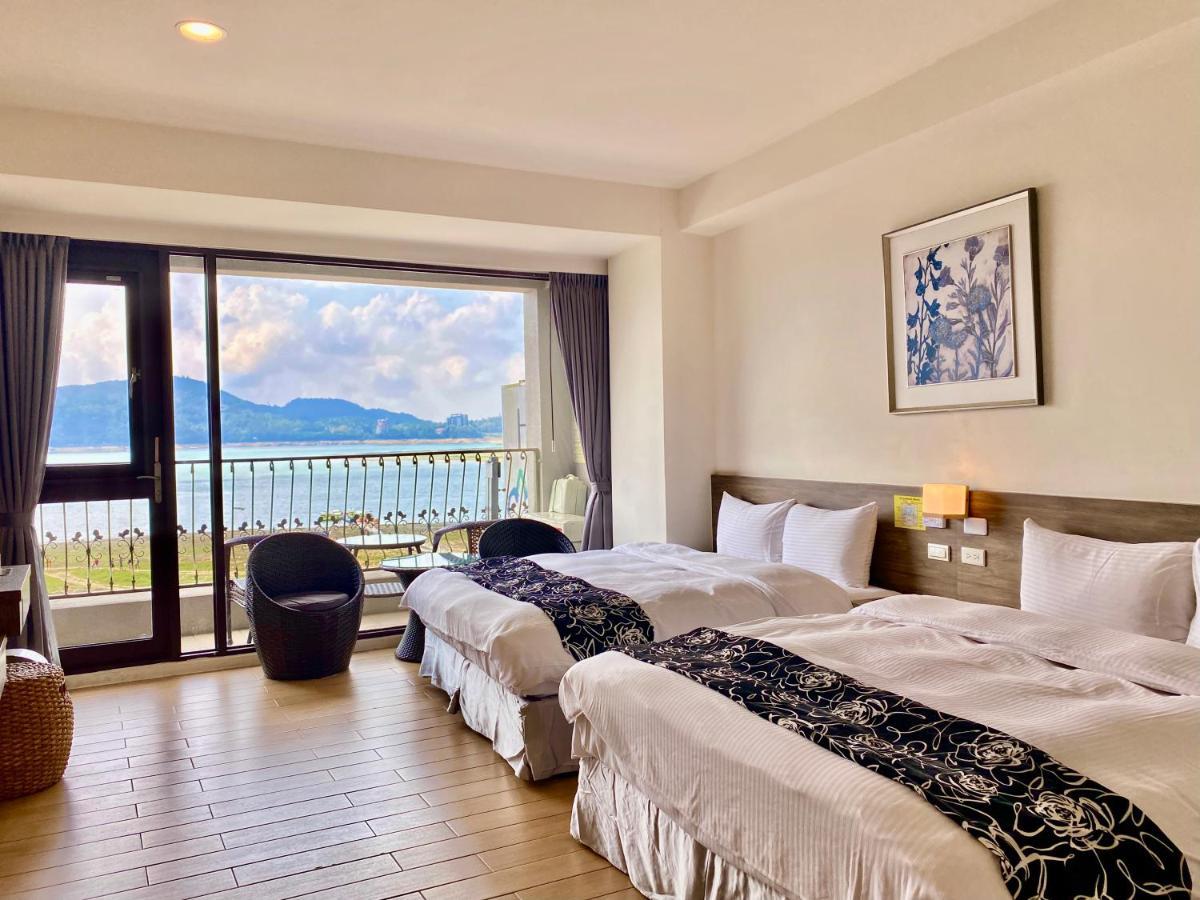 יוצ'י Ming Yue Hu Hotel מראה חיצוני תמונה